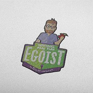 Наше портфолио - Логотип и фирменный стиль для ресторана здорового питания "Egoist"