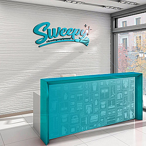 Наше портфолио - Логотип и фирменный стиль для "SWEEPY"