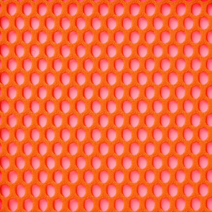 Заготовка из крупной сетки Rete, L, оранжевый неон
