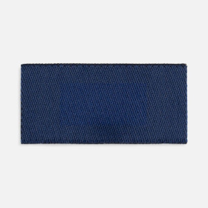 Лейбл тканевый Epsilon, XXS, темно-синий