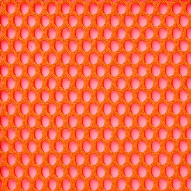 Заготовка из крупной сетки Rete, XL, оранжевый неон
