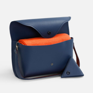 Плед Voyage в кофре, оранжевый