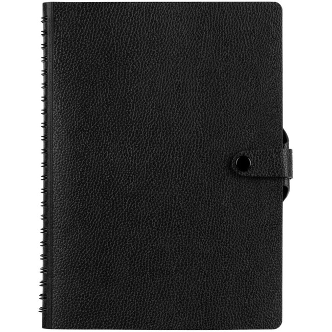 Ежедневник Strep Front на заказ, недатированный, черный