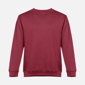 Свитшот унисекс Delta, бордовый