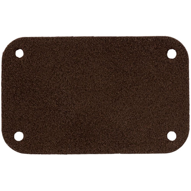 Лейбл Eta Nubuck, S, темно-коричневый