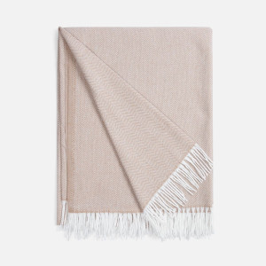 Плед «Гирвас», бежевый