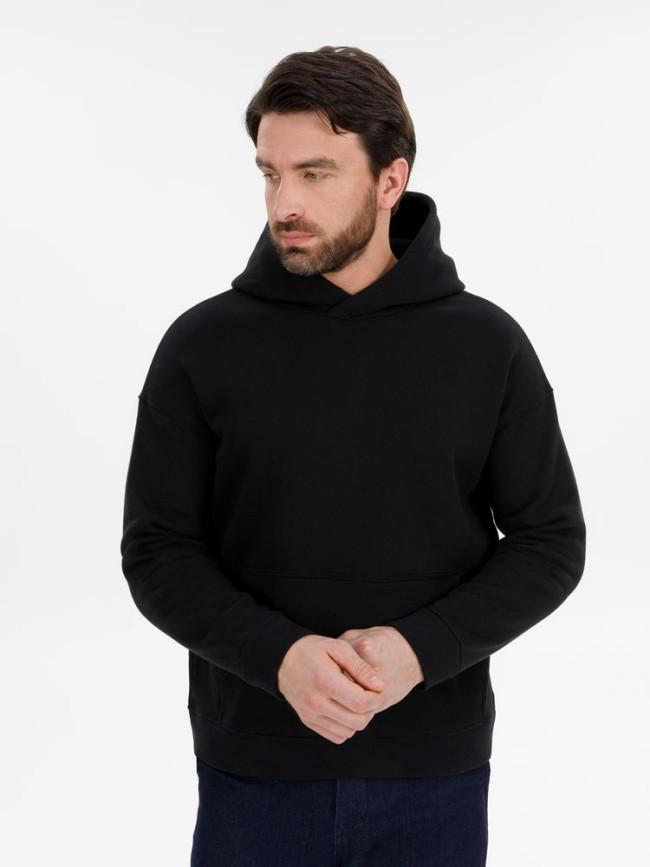 Худи оверсайз унисекс Snuggie, черное