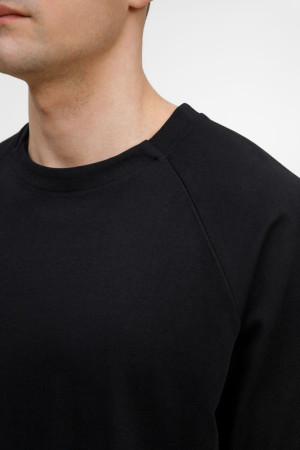 Футболка оверсайз унисекс Avenu, черная