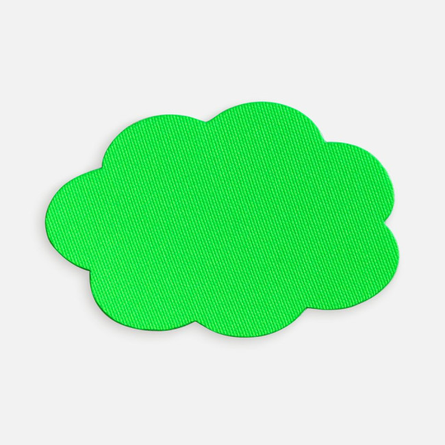 Наклейка тканевая Lunga Calum, L, зеленый неон