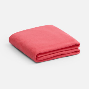 Флисовый плед Warm&Peace XL, розовый (коралловый)