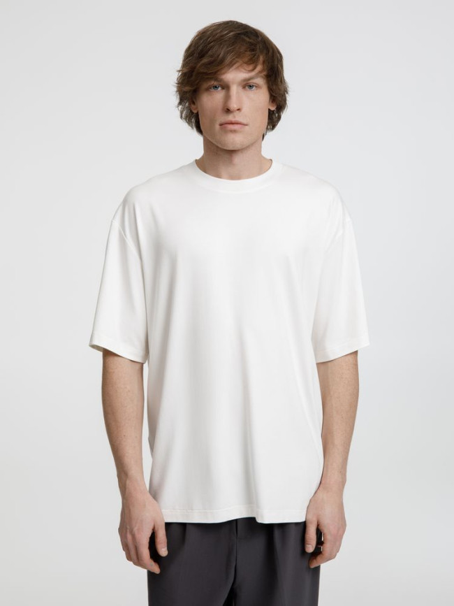 Футболка оверсайз унисекс Lavinia, белая