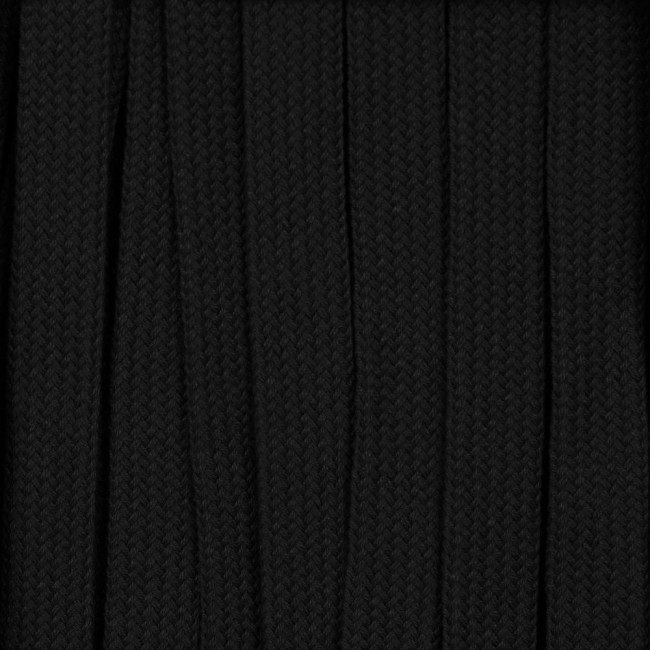 Плоский шнур Cord L, черный, 120 см