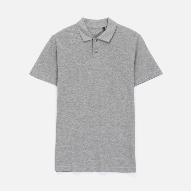 Рубашка поло унисекс Pulse, серый меланж