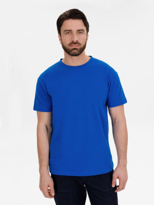 Футболка унисекс T-Bolka 180, синяя