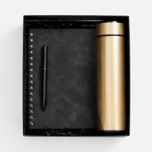 Набор Spiral Gold, черный