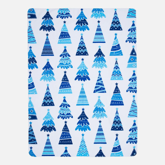 Флисовый плед Imaginario, синий