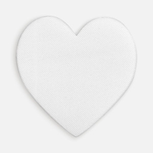 Наклейка тканевая Lunga Cor, M, белая